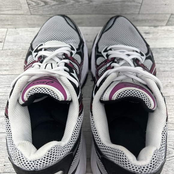 Asics Gel Galaxy 5 Running Shoes T281N White Purple Women Size 9 - Picture 9 of 10